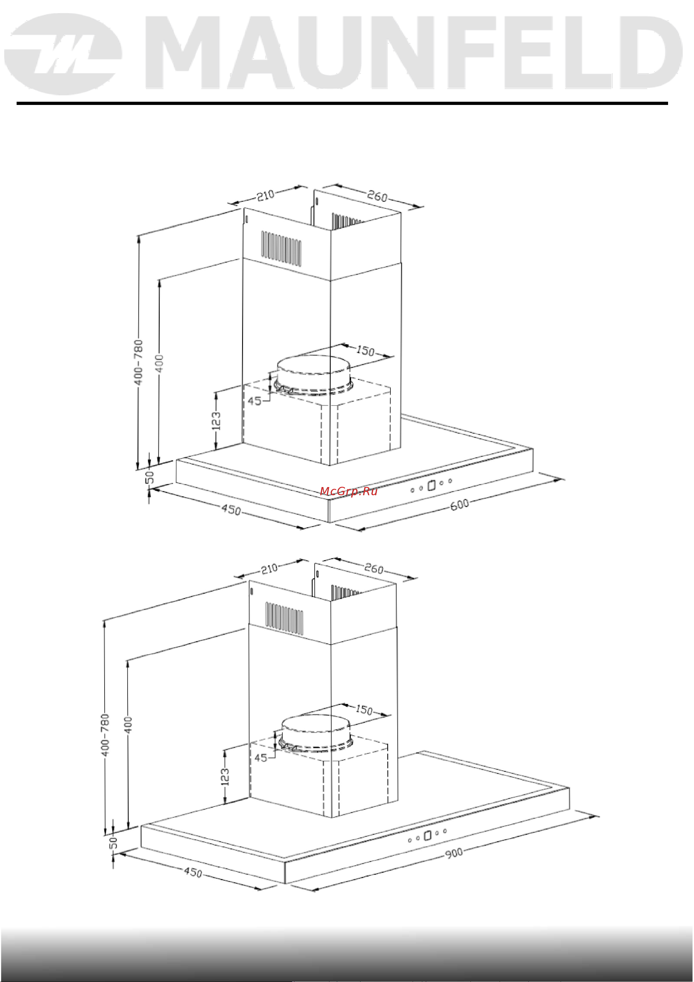 Maunfeld Кухонная вытяжка breeze 60 нержавеющая сталь Breeze 60 Inox Инструкция к MAUNFELD breeze 60 Breeze 60 Inox онлайн [7/22] 818115