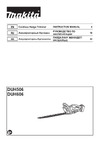 Makita LXT BL 18 В, 320 Вт, 50 см, 4000 рез/мин, диаметр раскрытия 20 мм, XPT (BL1830B DC18RC) DUH506RF Инструкция по эксплуатации