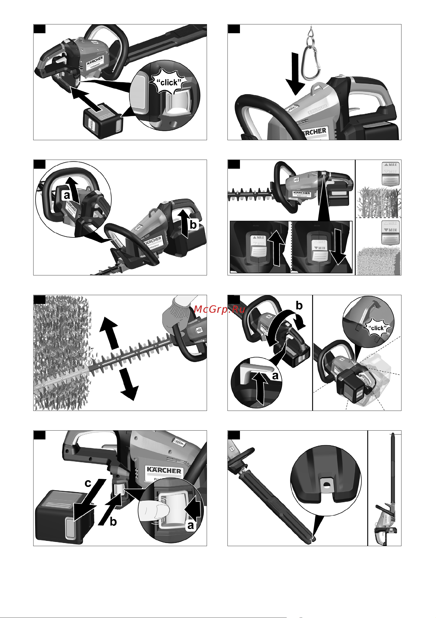 Karcher HT 650/36 Bp 1.042-506.0 Инструкция к Karcher HT 650/36 Bp 1.042-506.0 онлайн [3/200] 818370