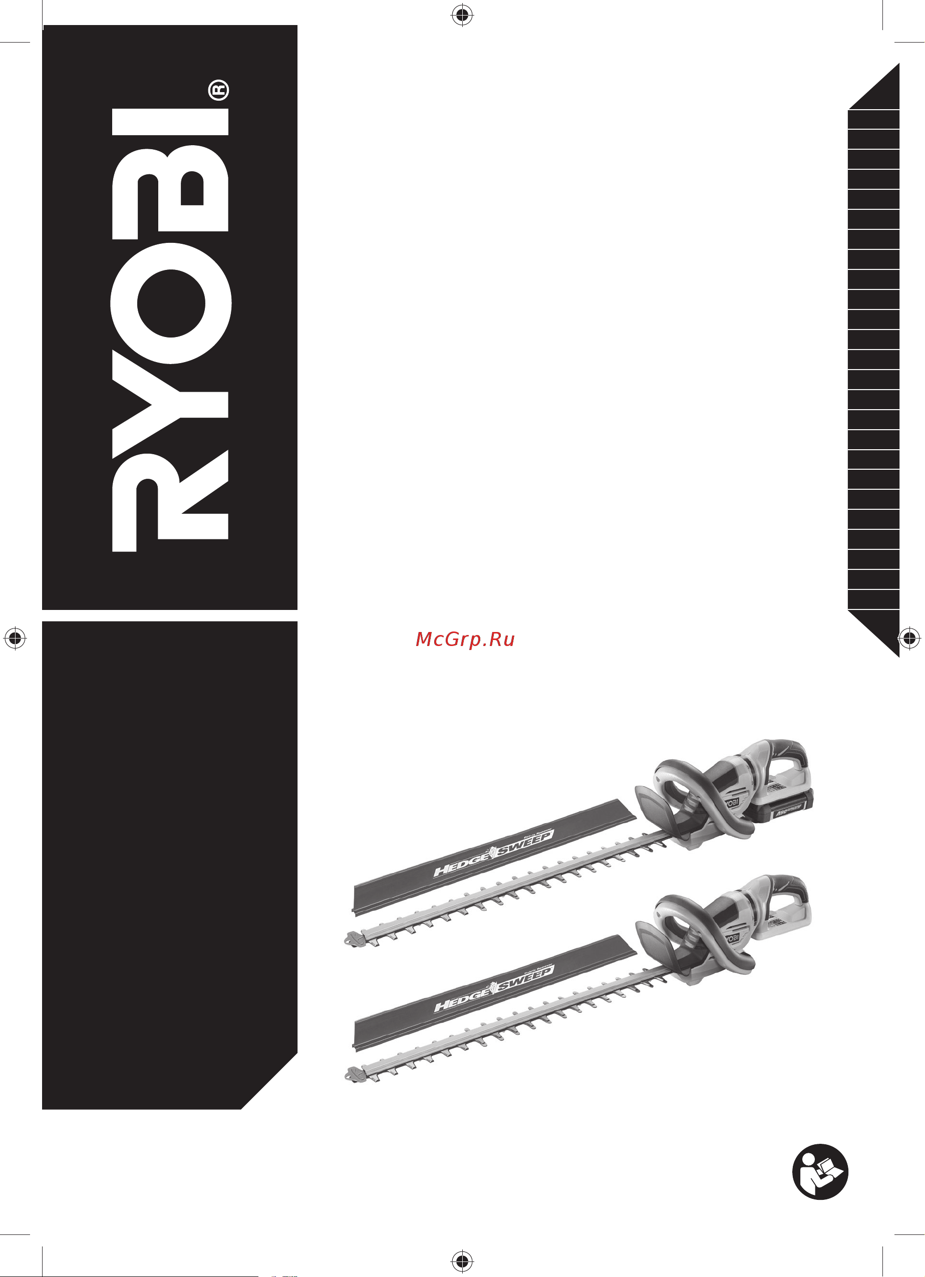 Ryobi MAX POWER RHT36B61R 36В 5133004318 Инструкция к Ryobi RHT36B61R 5133004318 онлайн