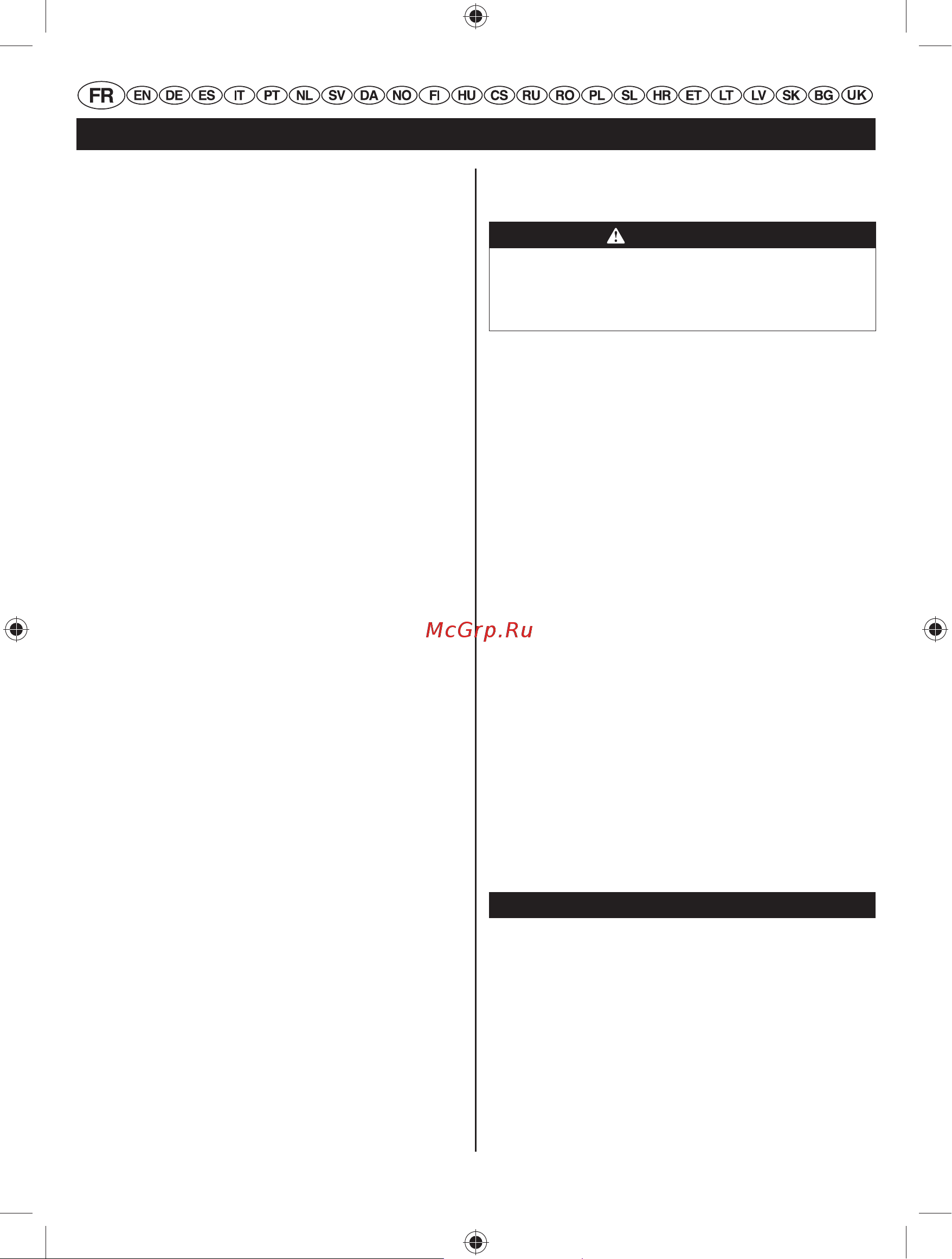 Ryobi RHT25X60RO 5133002549 Инструкция к Ryobi RHT25X60RO онлайн [9/328] 818381