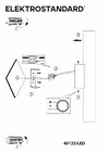 Elektrostandard - langer / черный (40123/led) a061225 Схема сборки