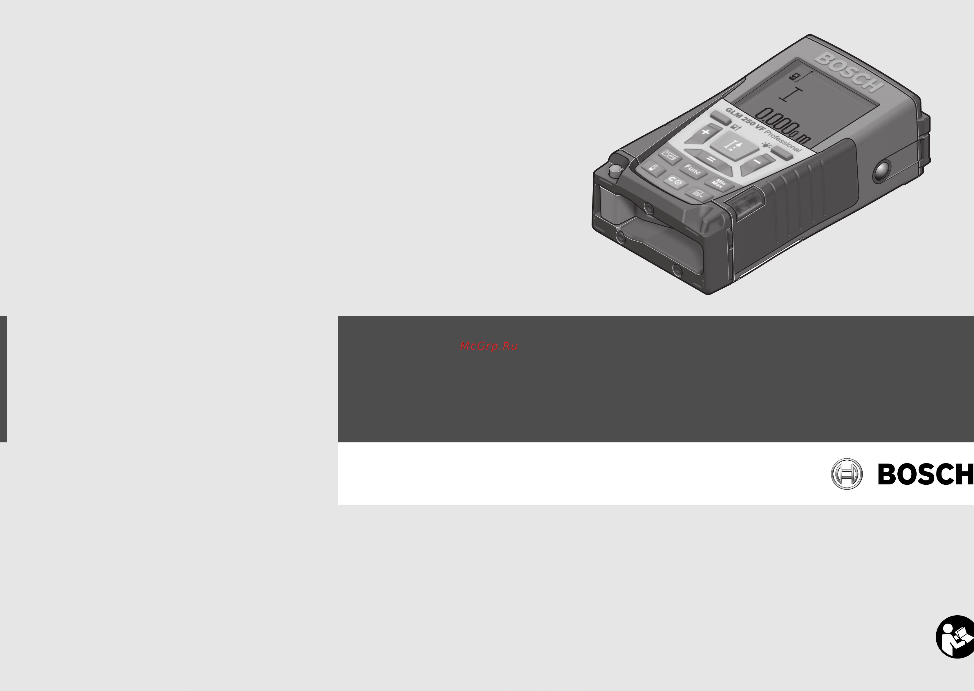 Bosch GLM 150 Prof 0.601.072.000 Инструкция к товару онлайн [2/441] 818789
