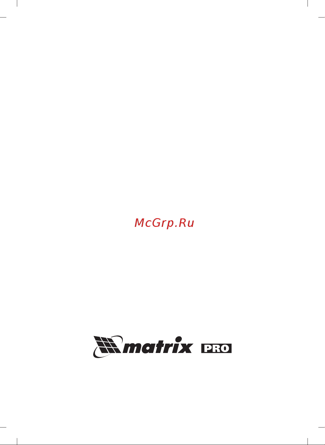 Matrix LD-60 38016 Инструкция к товару онлайн [16/16] 818832