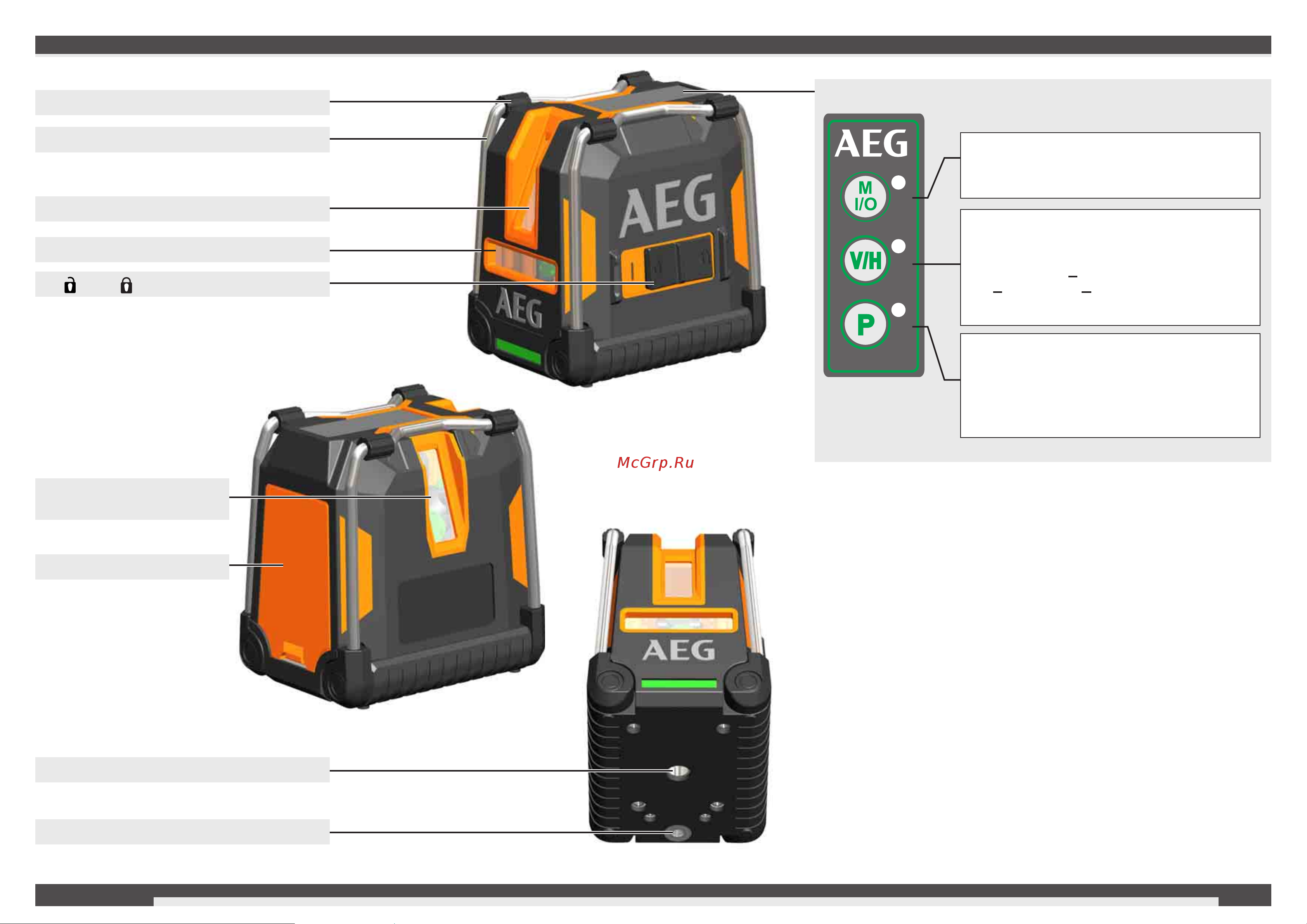 AEG CLG330-K 4935472255 Инструкция к товару онлайн [4/365] 818860