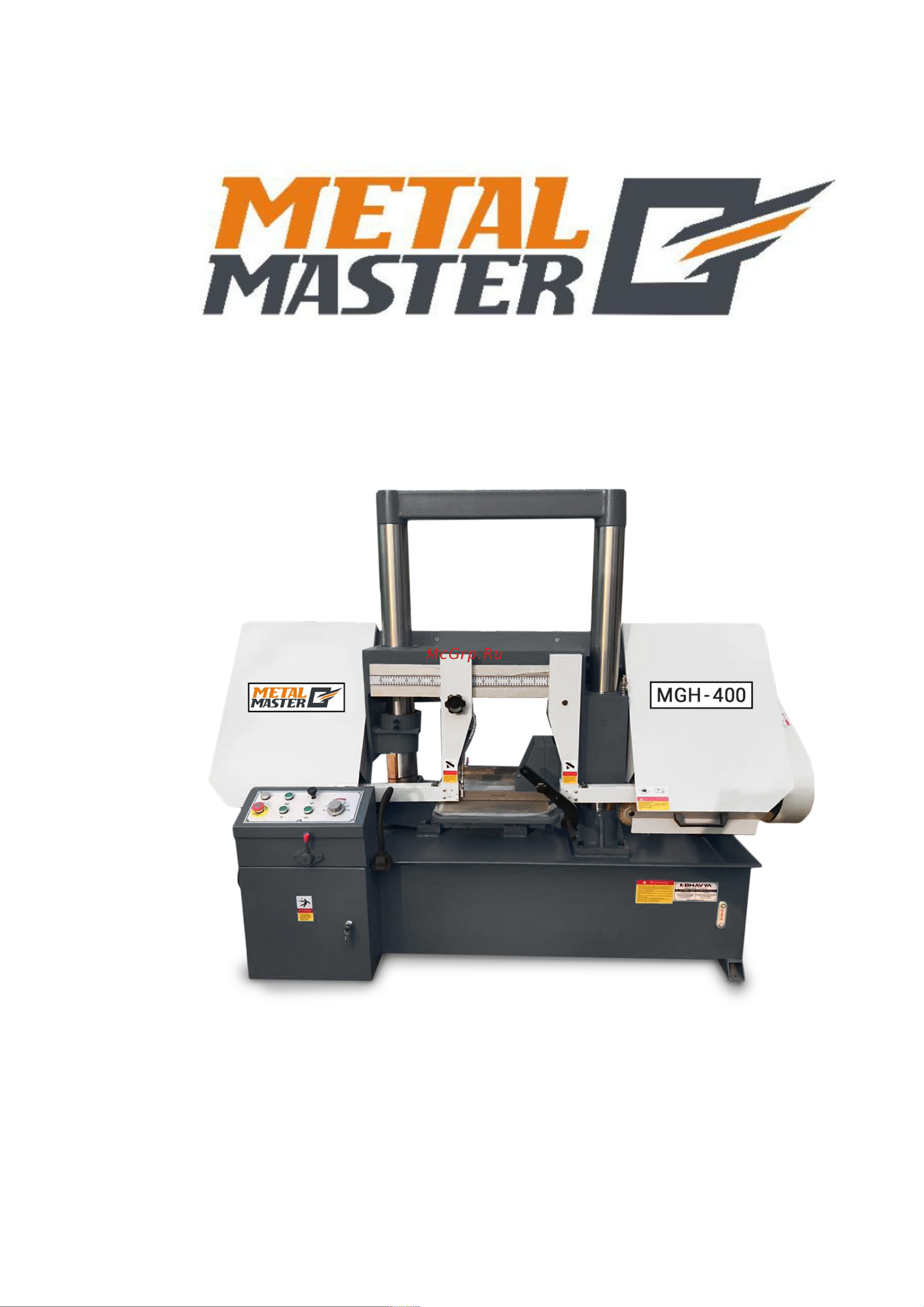 Metalmaster MGH-400 18237 Руководство пользователя онлайн