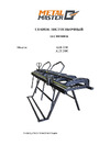 Metalmaster AluBender 3200 16381 Инструкция