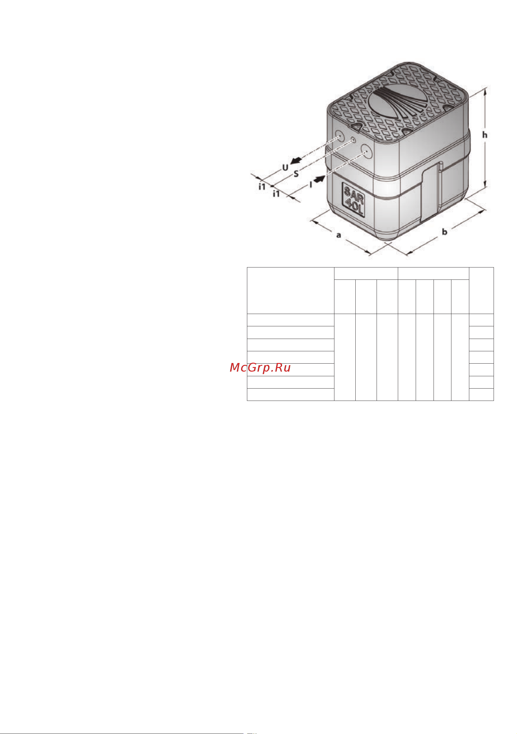 Pedrollo SAR 100 - RXm 2/20 KSF10TXV12A1U Инструкция к товару онлайн [4/12] 819465