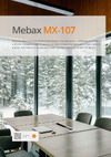 Mebax МХ-107 3 секции Серебро 298x110x103мм RJ-45 + USB, 00-00001185 Встраиваемый блок розеток Mebax MX-107 — Листовка А4