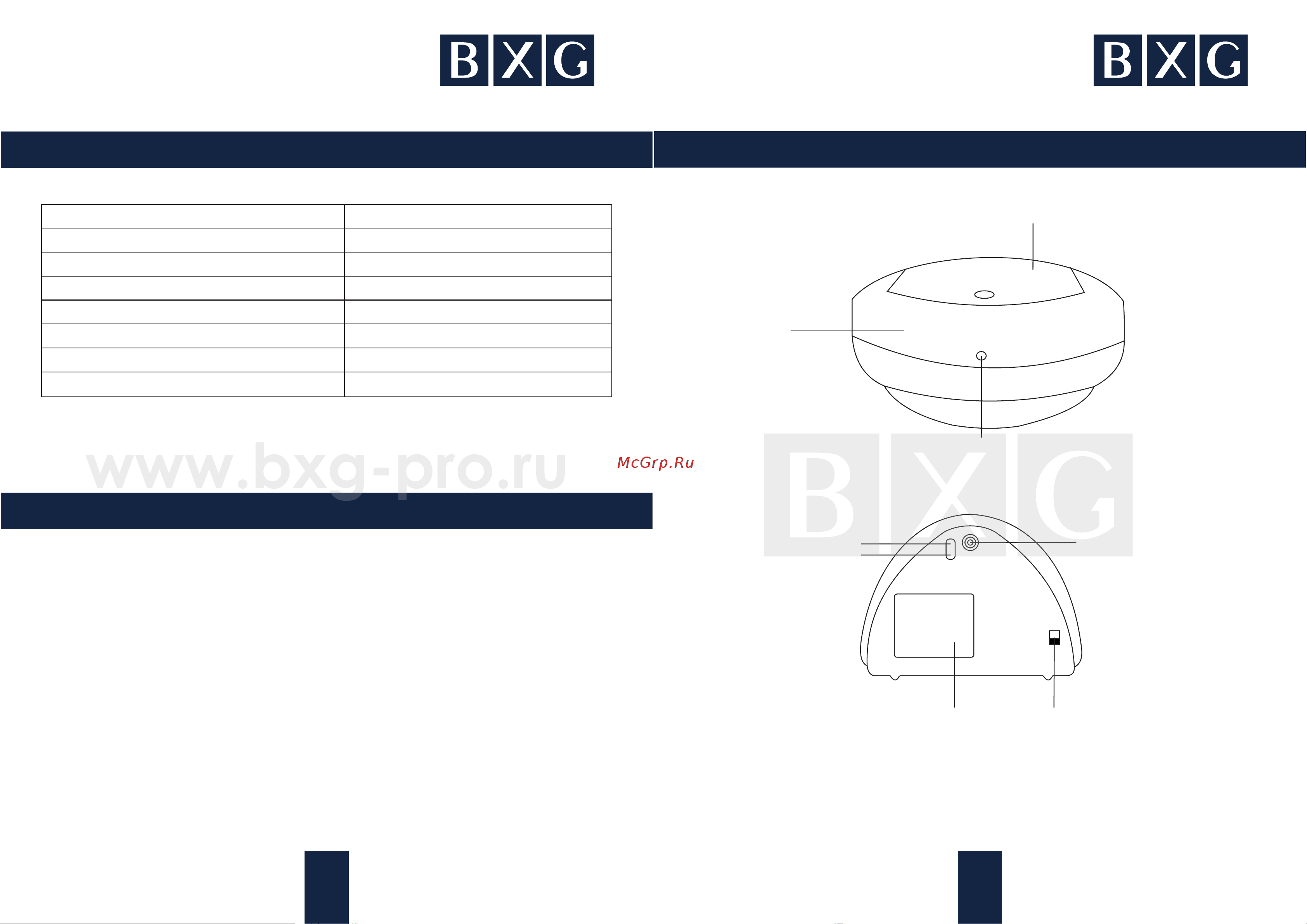 BXG ASD-500 1748613 Инструкция BXG-ASD-500 new онлайн [6/6] 819670