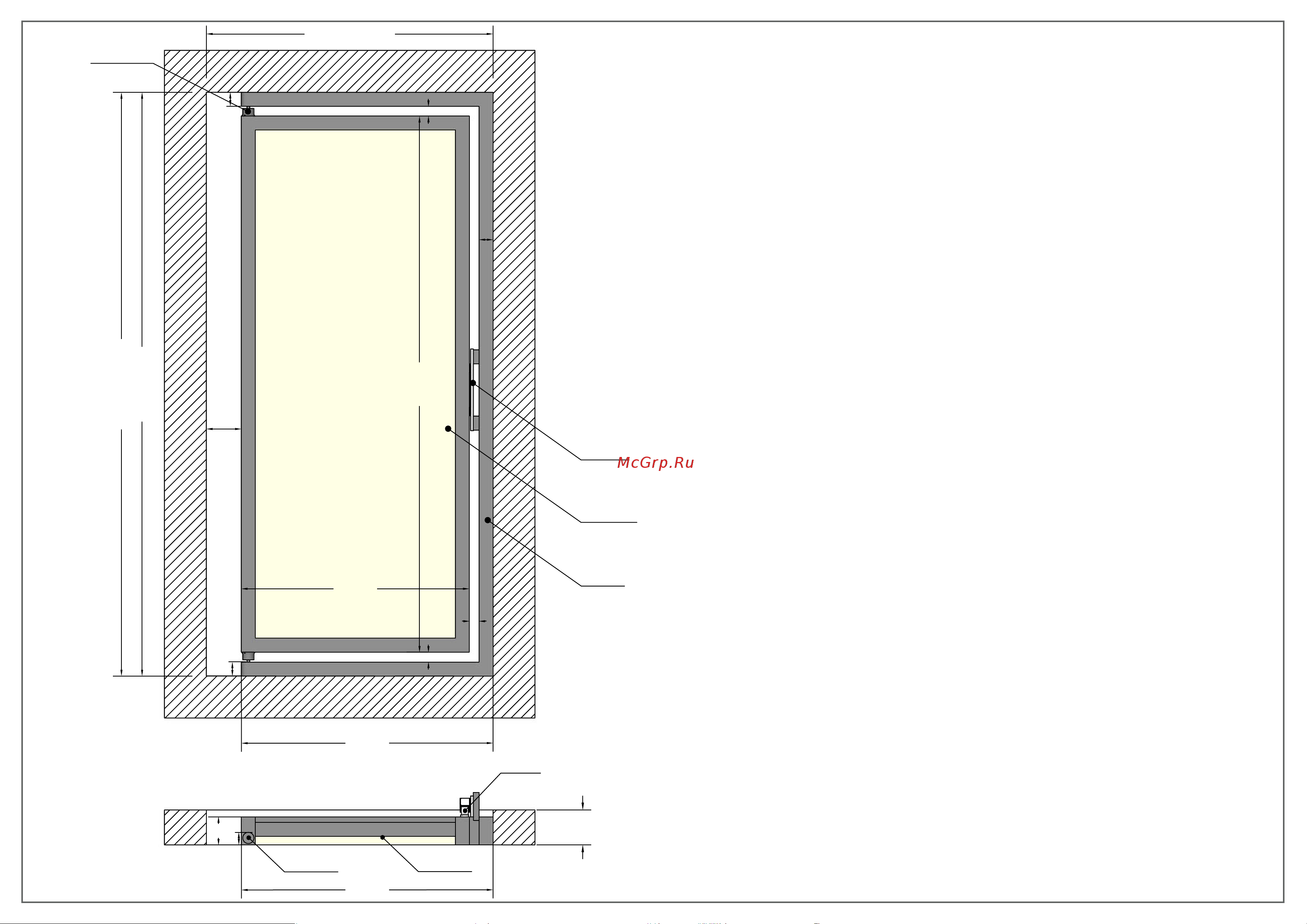 Shagma 400x900 мм ЛС400x900В Чертеж онлайн