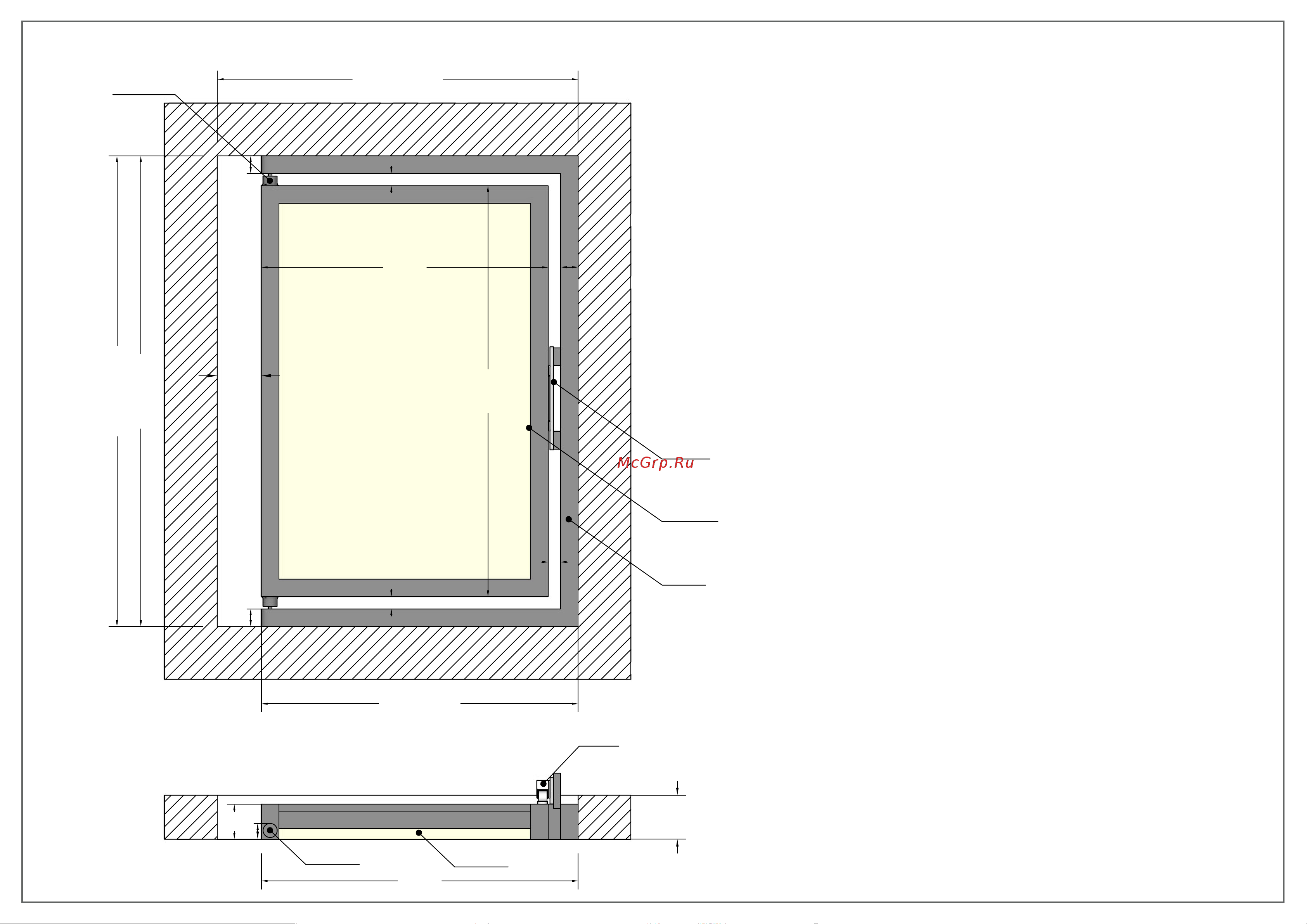 Shagma 500x600 мм ЛС500x600В Чертеж онлайн