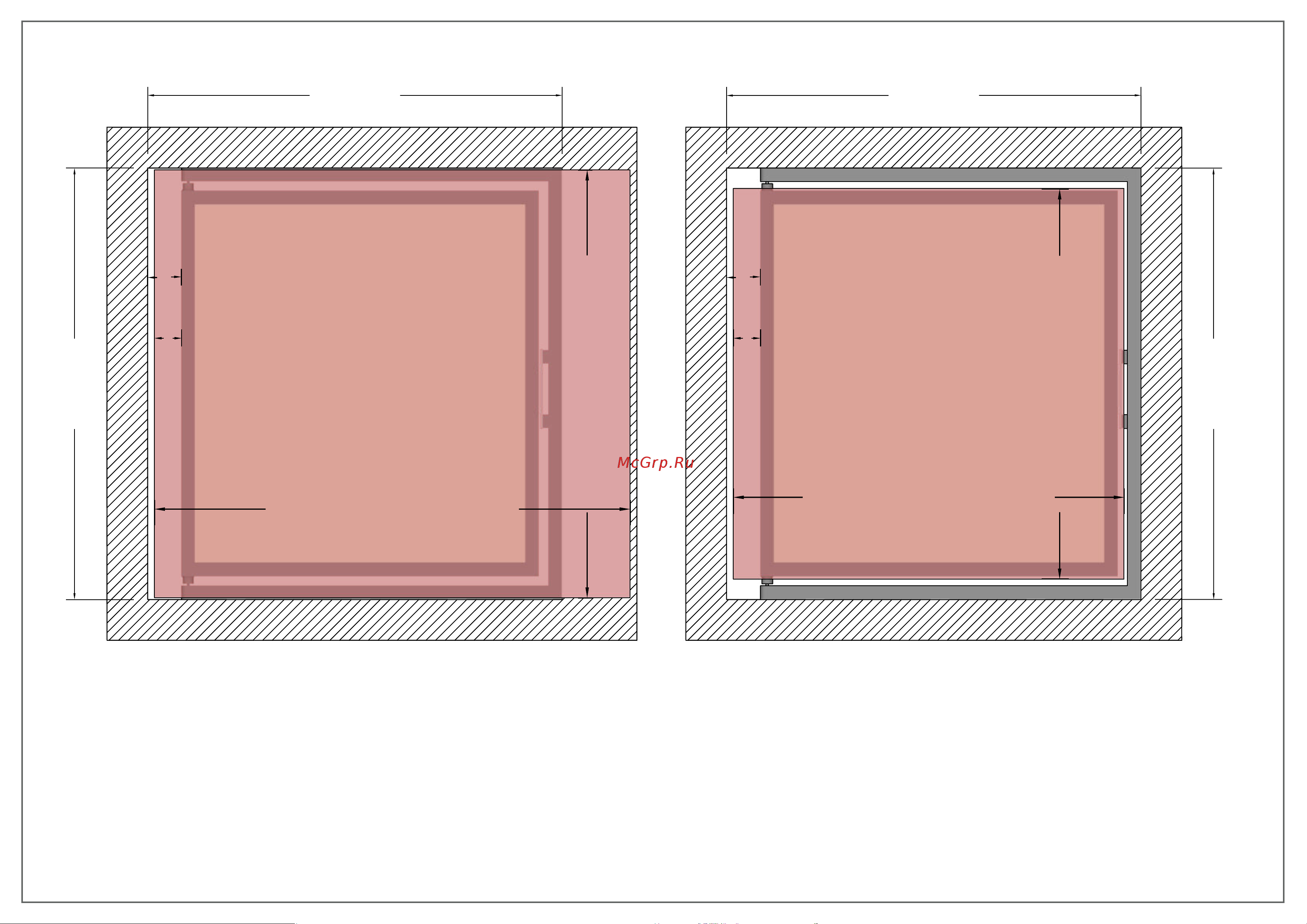 Shagma 600x600 мм ЛС600x600К Чертеж онлайн [3/3] 819751