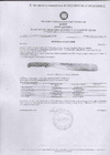 Kizlyar Supreme BushMate Scandi сталь 420HC, рукоять из Кавказского ореха 4650065058537 Протокол Испытания