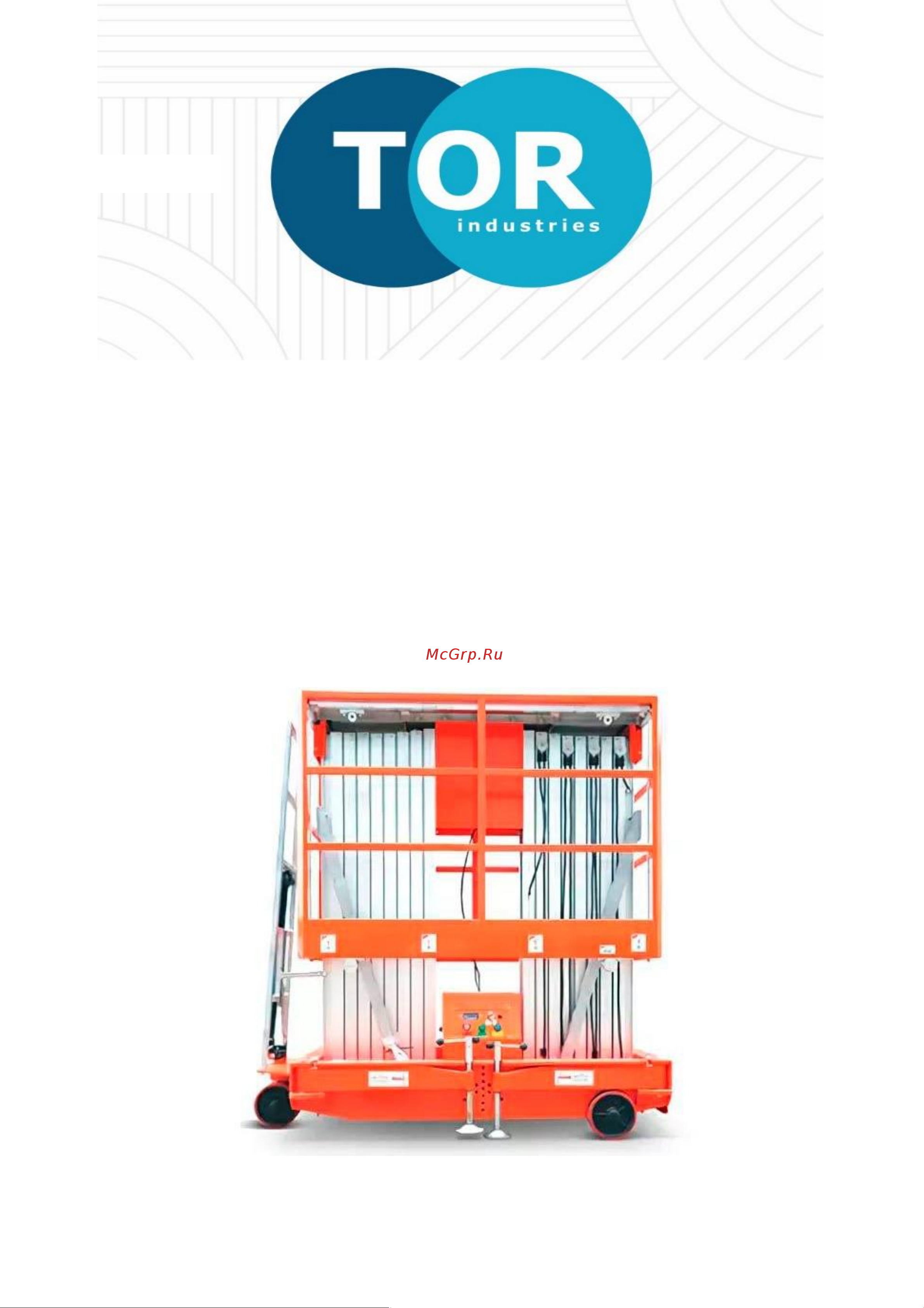 Тор GTWY10-100 AC от сети 220V/50HZ, 125 кг, 10 м 2161210 Инструкция к товару онлайн