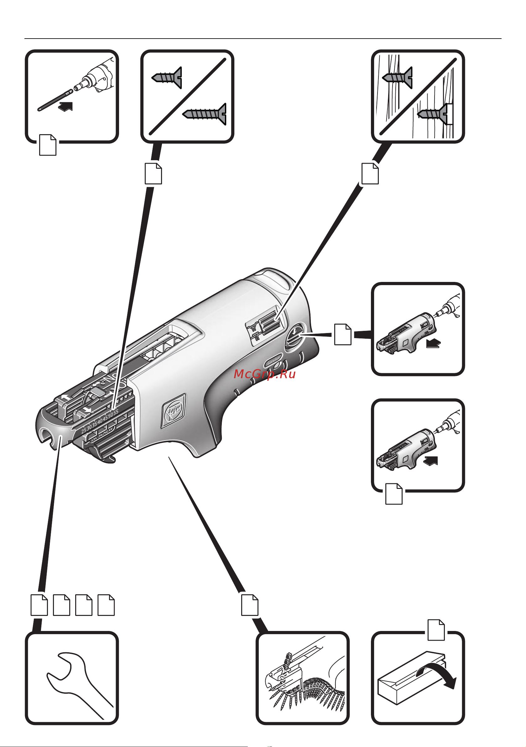 Fein , комплект Sct 5-40M 72130650018 Инструкция к товару онлайн [3/64] 819840