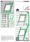 FAKRO FTP-V U3 114x118 см 872610 Инструкция по монтажу
