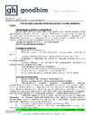 GOODHIM запах хвои, 0,75 л. 58266 Инструкция к товару