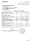 VITEX v328004 Паспорт качества