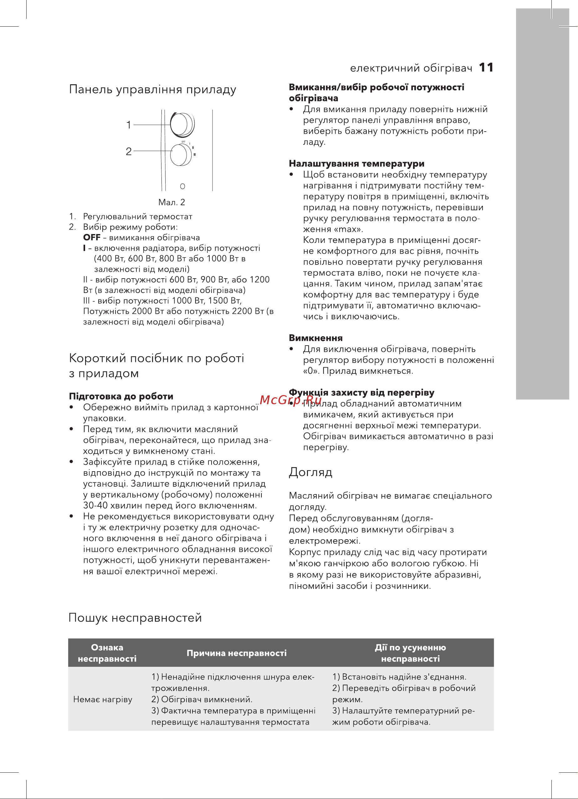 Electrolux Sphere EOH/M-6221 - 11 секций НС-1072524 Инструкция по эксплуатации онлайн [11/20] 820849