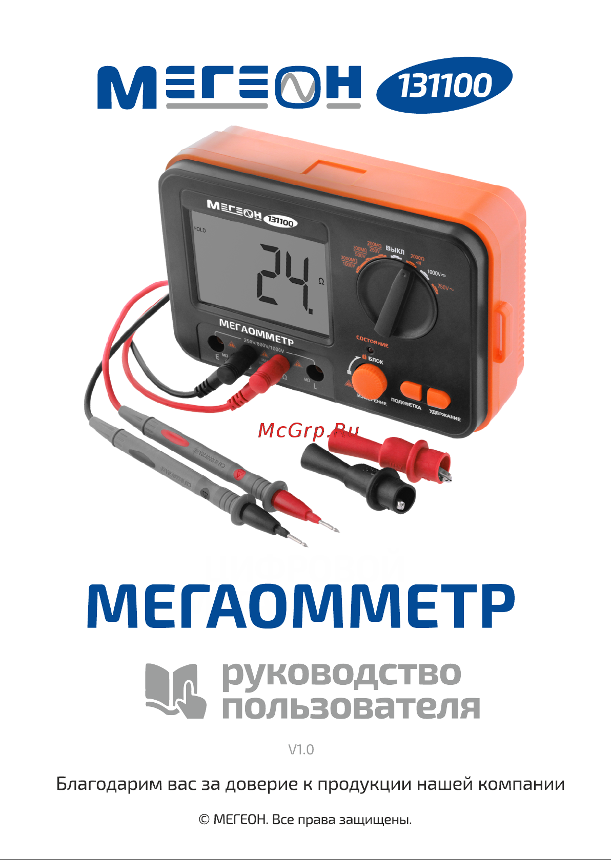 МЕГЕОН 131100 00000003056 Инструкция онлайн
