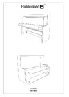 Mebax HiddenBed M01BBAS10AT стол-кровать 00-00000244 Инструкция для механизма HiddenBed M01BBAS10AT