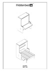 Mebax HiddenBed M06BCAF10AT-M002 стол-кровать 00-00000246 Инструкция для механизма HiddenBed M01BBAS10AT