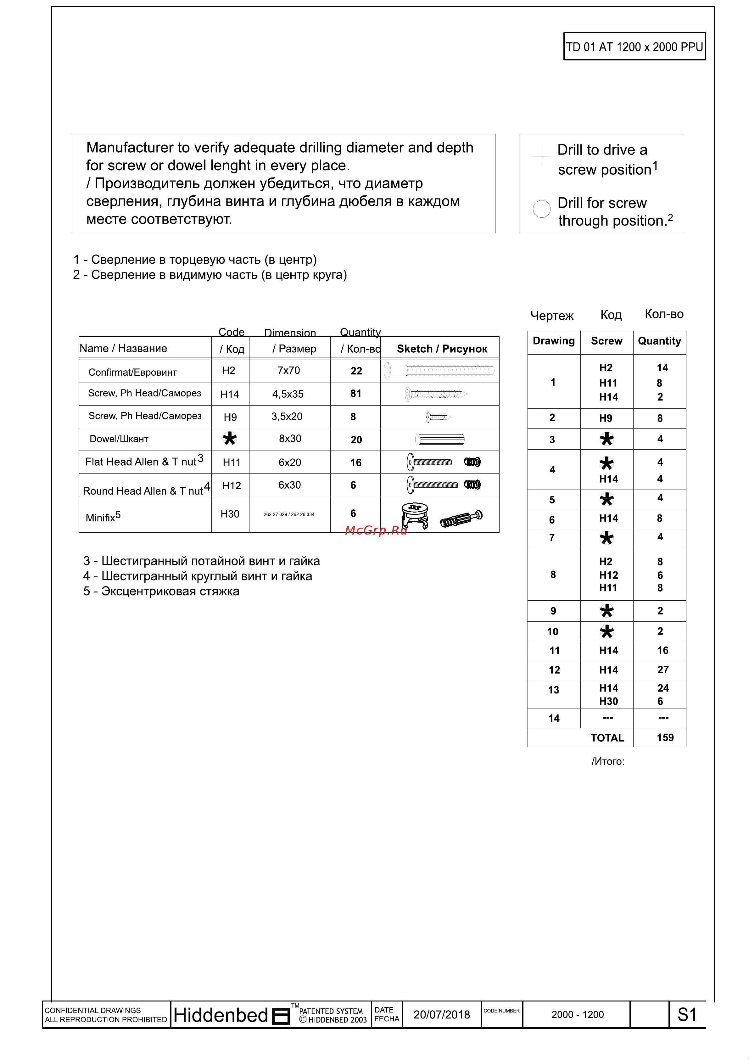 Mebax HiddenBed M19CBAF13-M002 диван-кровать 00-00000248 Инструкция для механизма  HiddenBed M19CBAF13-M002 онлайн [6/23] 821193