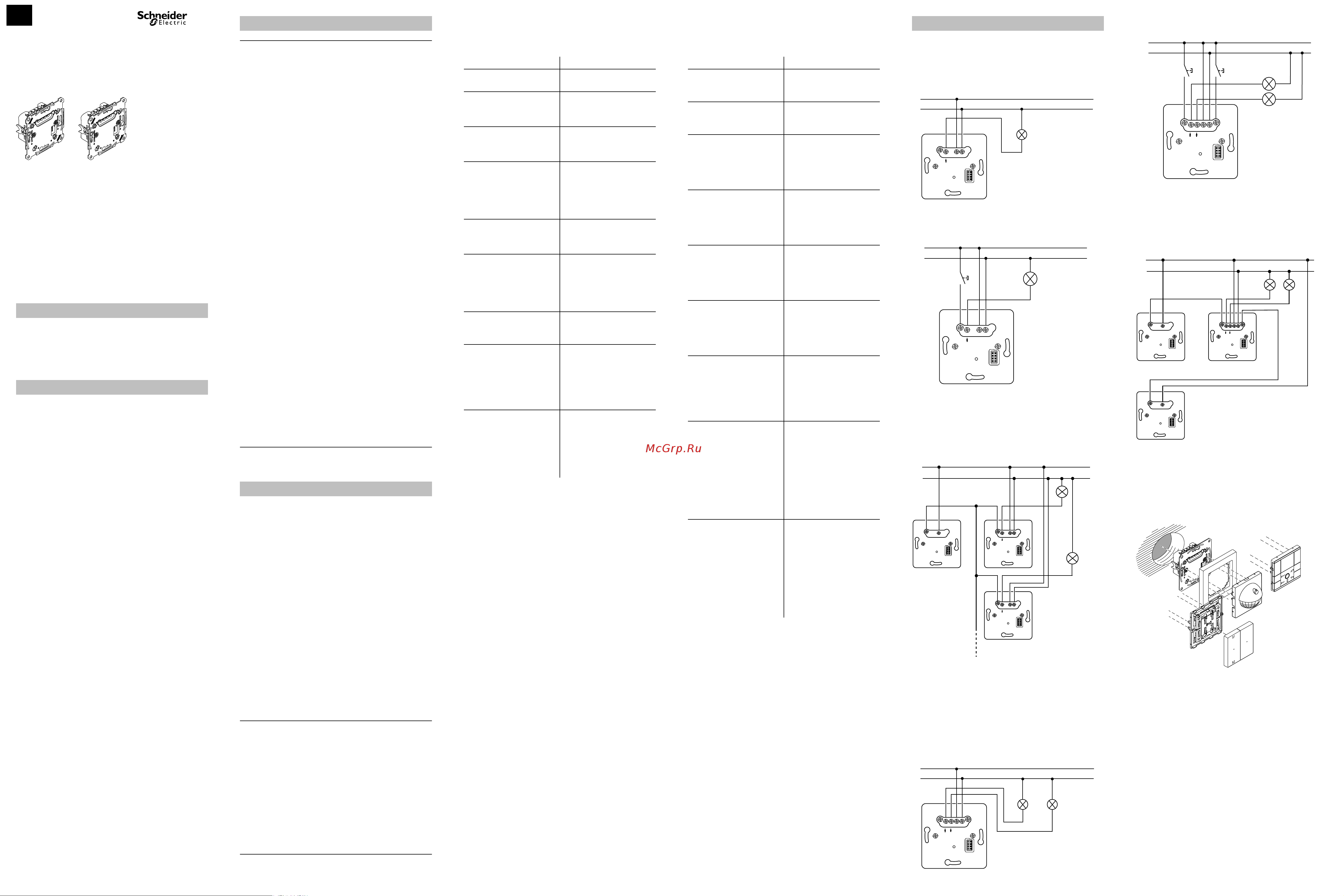 Systeme Electric Merten D-Life PlusLink, 1 канал SE MTN5161-0000 Инструкция к товару онлайн [9/12] 821195