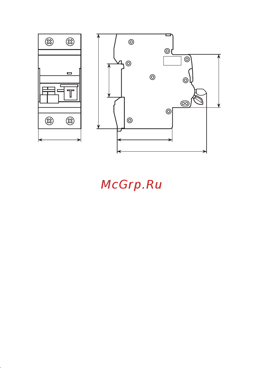 EKF DVA-6 1P+N, 16А (B), 10мА (AC), 6кА, AVERES rcbo6-1pn-16B-10-ac-av Инструкция к товару онлайн [6/10] 821228