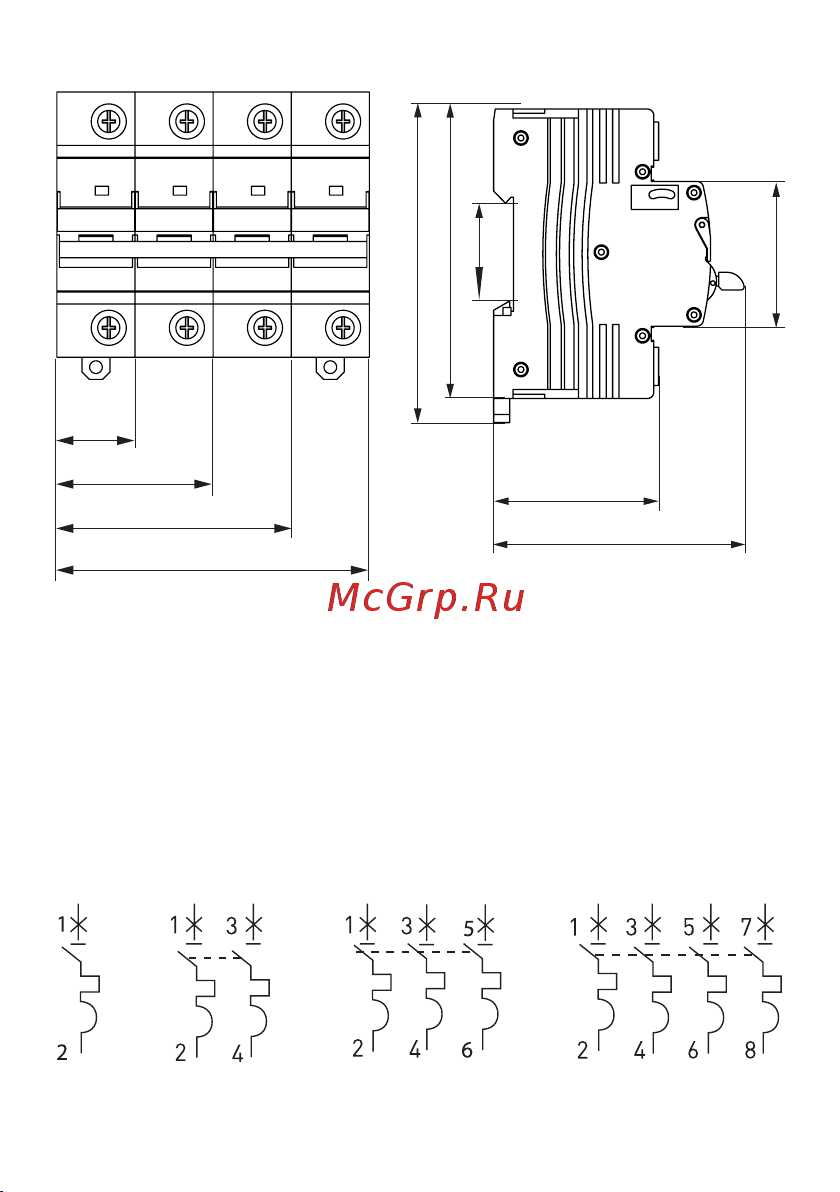 EKF AV-125 1P 125A (C) 10kA AVERES mcb125-1-125C-av Инструкция к товару онлайн [5/8] 821608