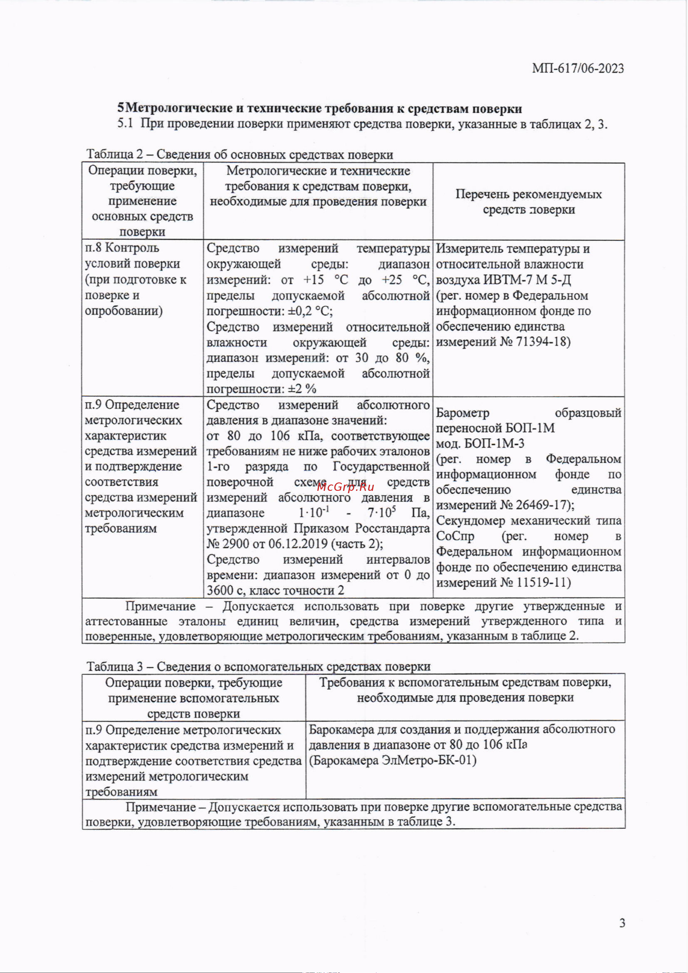 МЕГЕОН БАММ-1М к0000396470 Методика Поверки онлайн [3/5] 821658