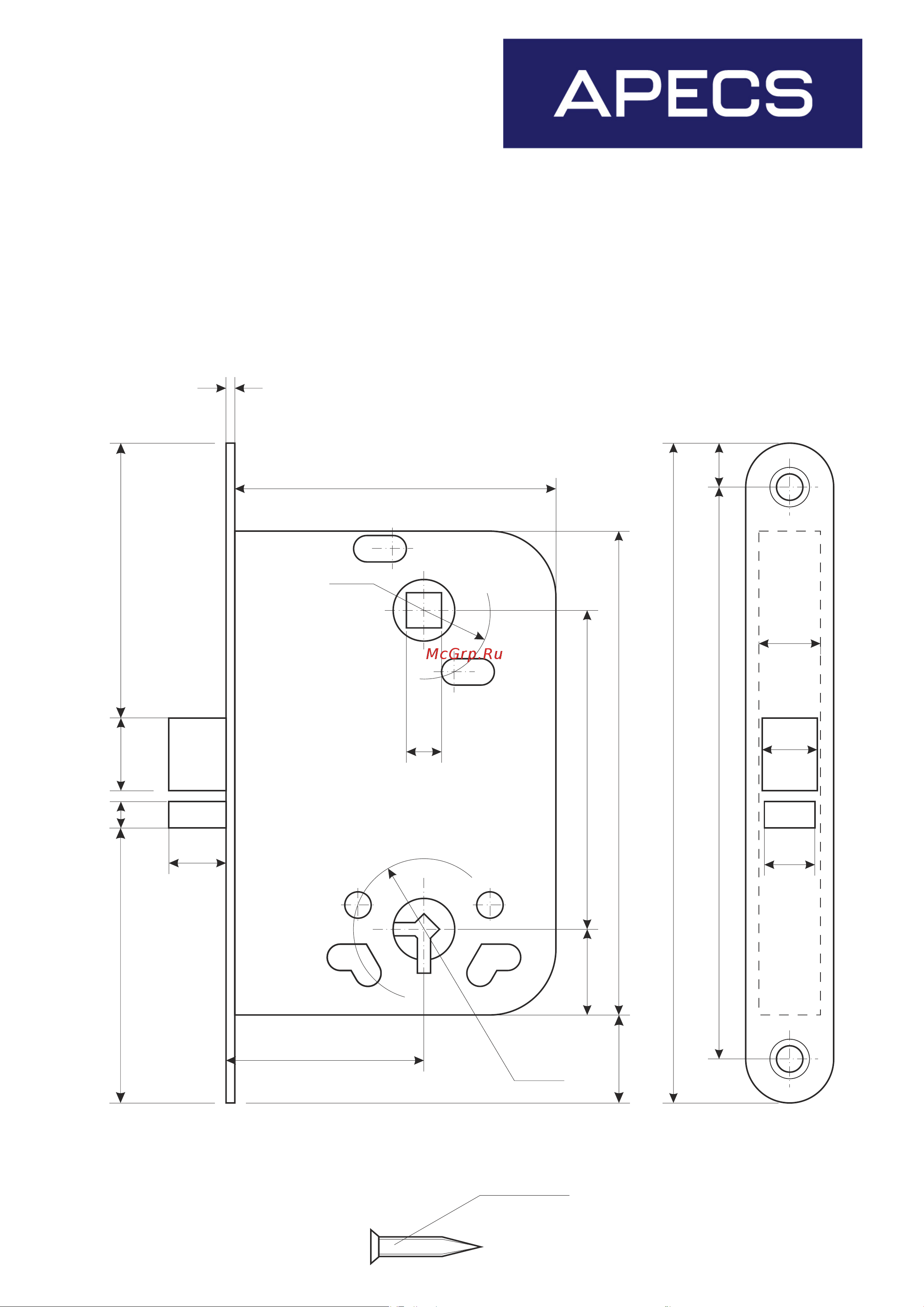 Apecs 6000-WC/S-G 11373 Эскиз онлайн