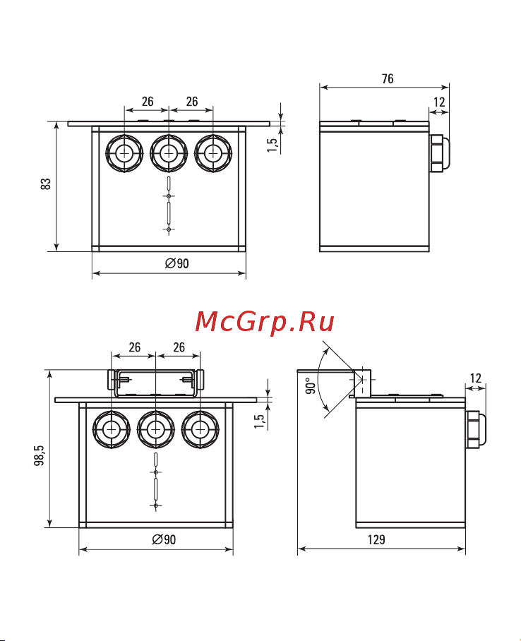 EKF MW-707 2000Вт, IP65 dd-mw-707 Инструкция к товару онлайн [4/10] 821812