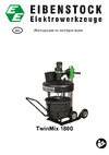 EIBENSTOCK TwinMix 1800 T 07623000 Инструкция к EIBENSTOCK TwinMix 1800 T 07623000