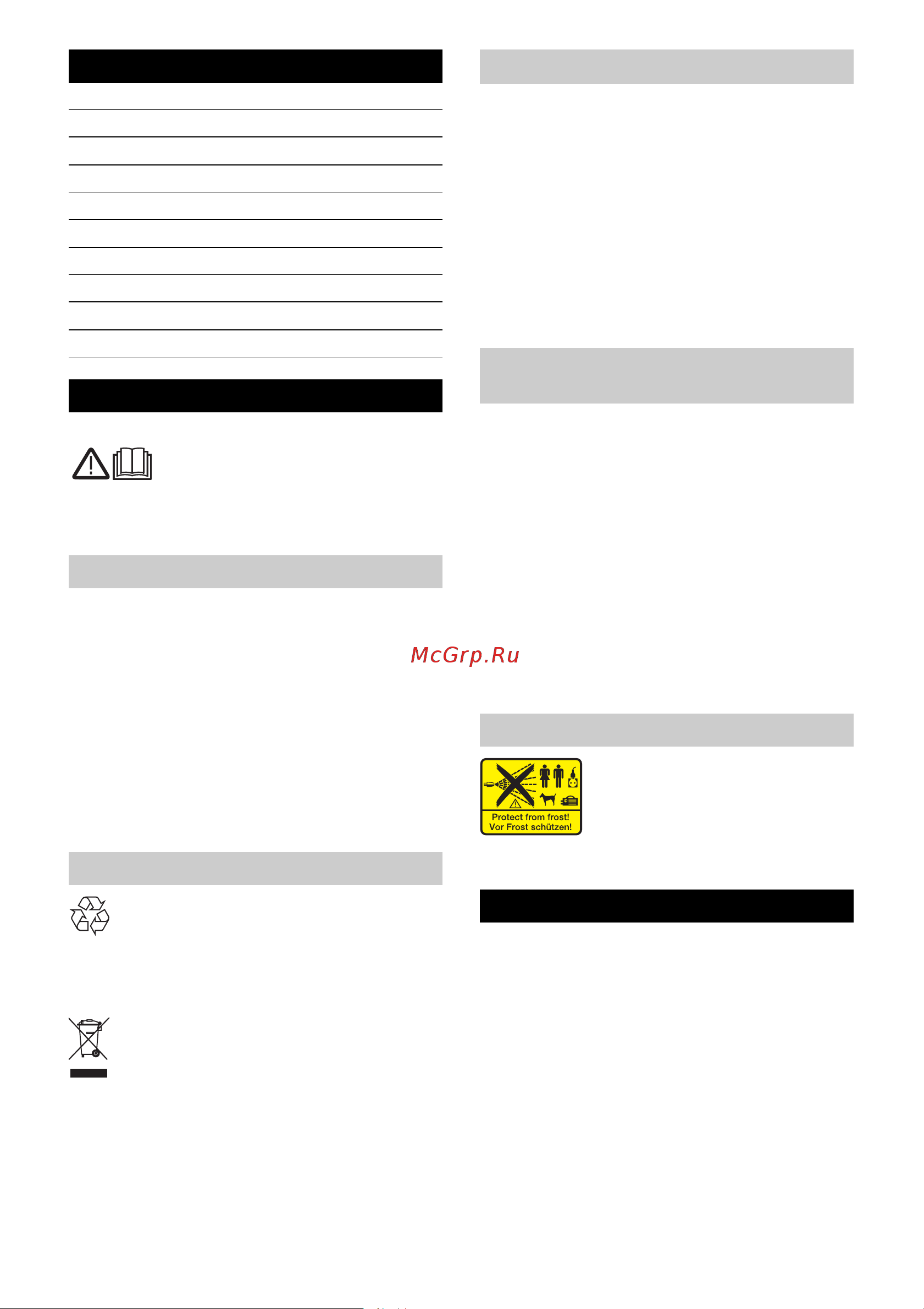 Karcher K 2.38 M Plus 1.671-481 Инструкция к Karcher K 2.38 M Plus 1.671-481 онлайн [170/192] 821939
