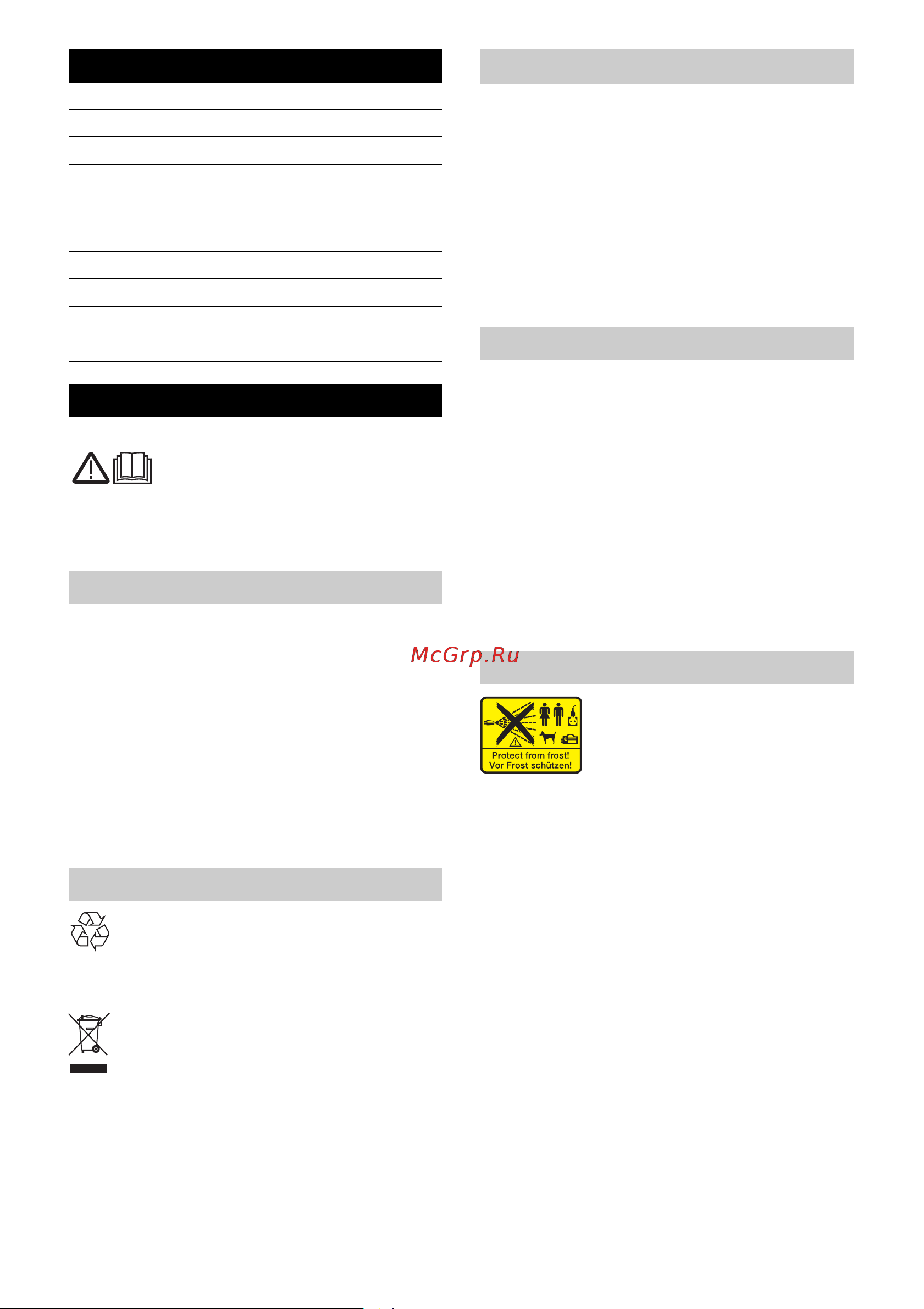 Karcher K 2.38 M Plus 1.671-481 Инструкция к Karcher K 2.38 M Plus 1.671-481 онлайн [3/192] 821939