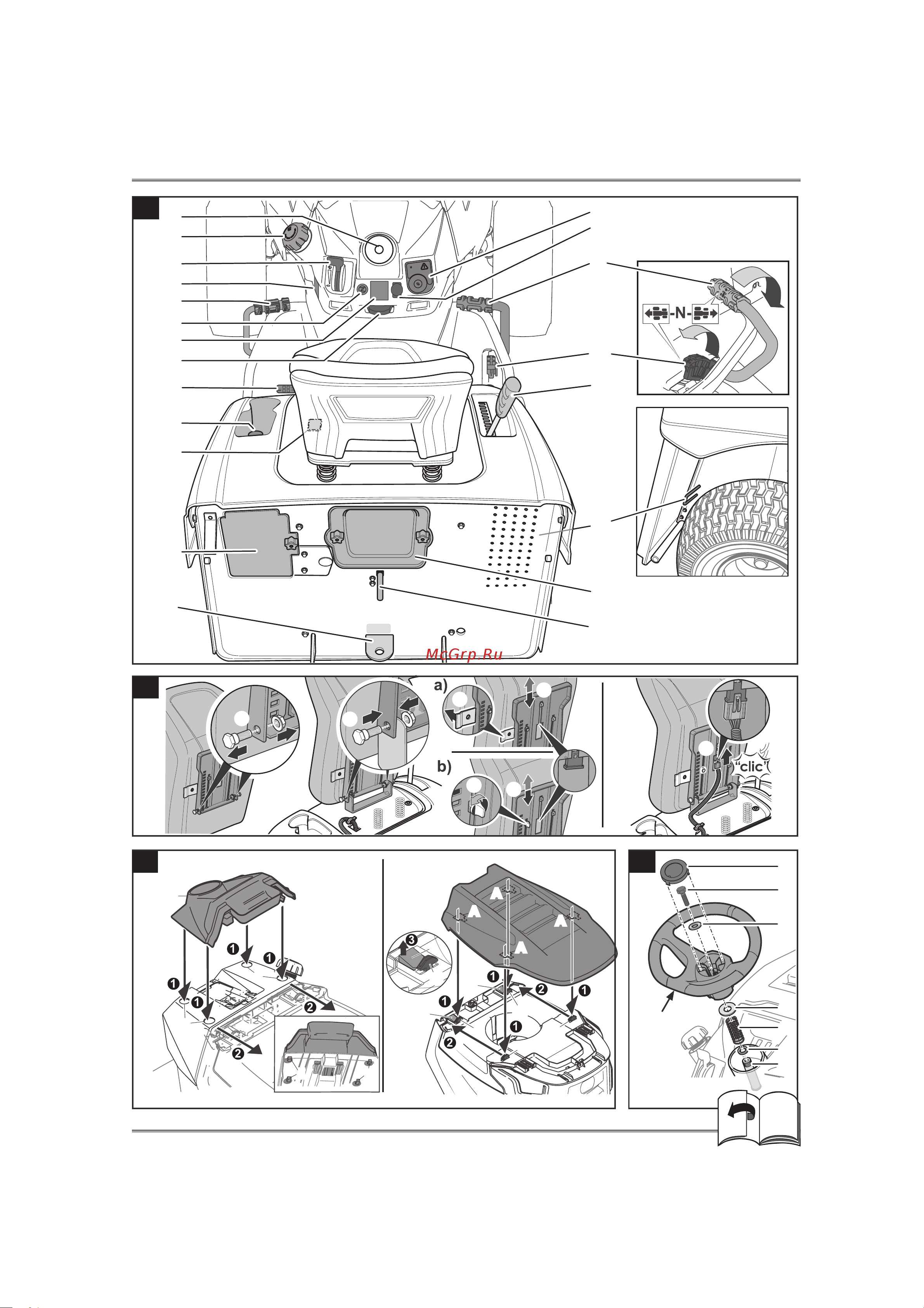 Cub Cadet XT1 OS107 13A8A1CS603 Инструкция к Cub Cadet XT1 OR106 13B8A1CR603 онлайн [3/27] 851063