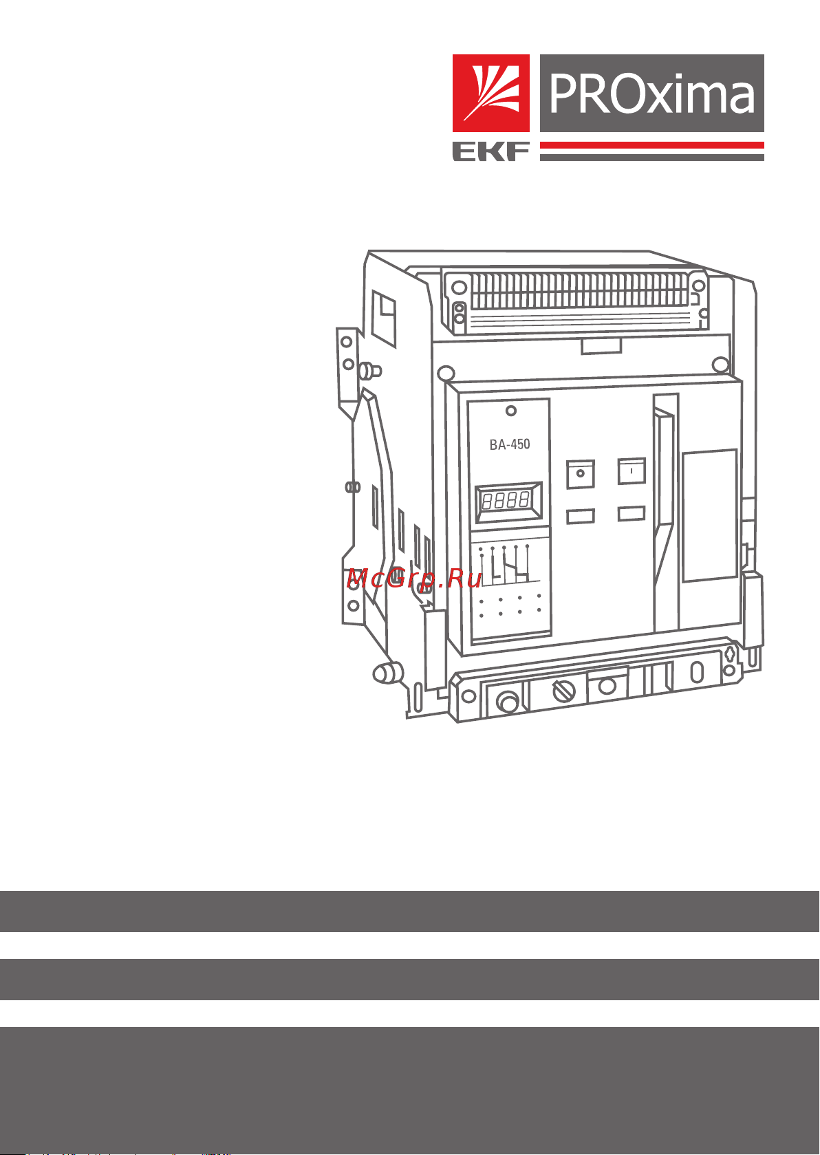 EKF ВА-450 1600/1000А 3P 55кА стационарный mccb450-1600-1000 Паспорт онлайн