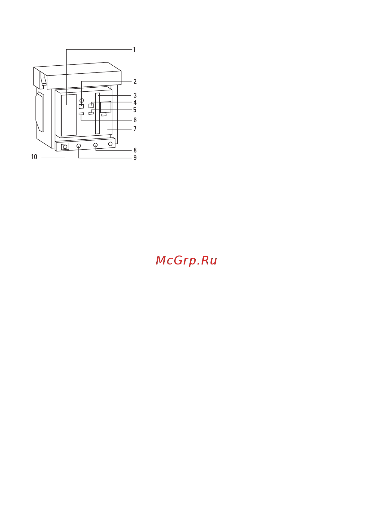 EKF ВА-450 1600/1600А 3P 65кА выкатной v2 mccb450-1600-1600v-v2 Инструкция к товару онлайн [4/24] 822172