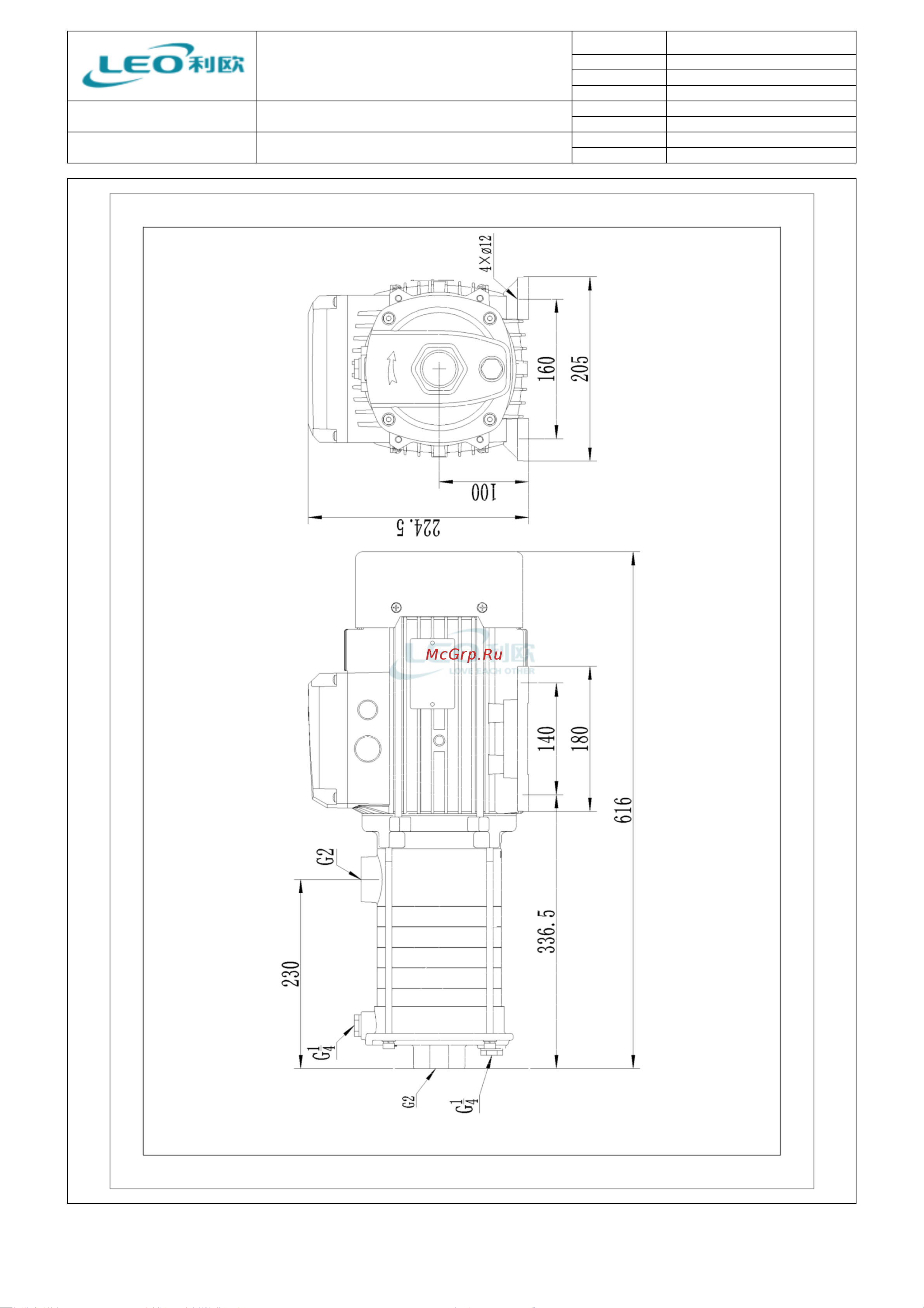 LEO ECH 20-40 1180 Тех. данные онлайн [5/6] 822234