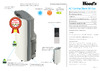 Woods Cortina Silent 9K Eco, класс A+, Эко и Авто режимы, таймер, Швеция WAC902G Технический лист