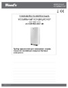 Woods с обогревом, Cortina Silent 12K Duo, класс A, Эко и Авто режимы, таймер, Швеция WAC1201G Инструкция по эксплуатации