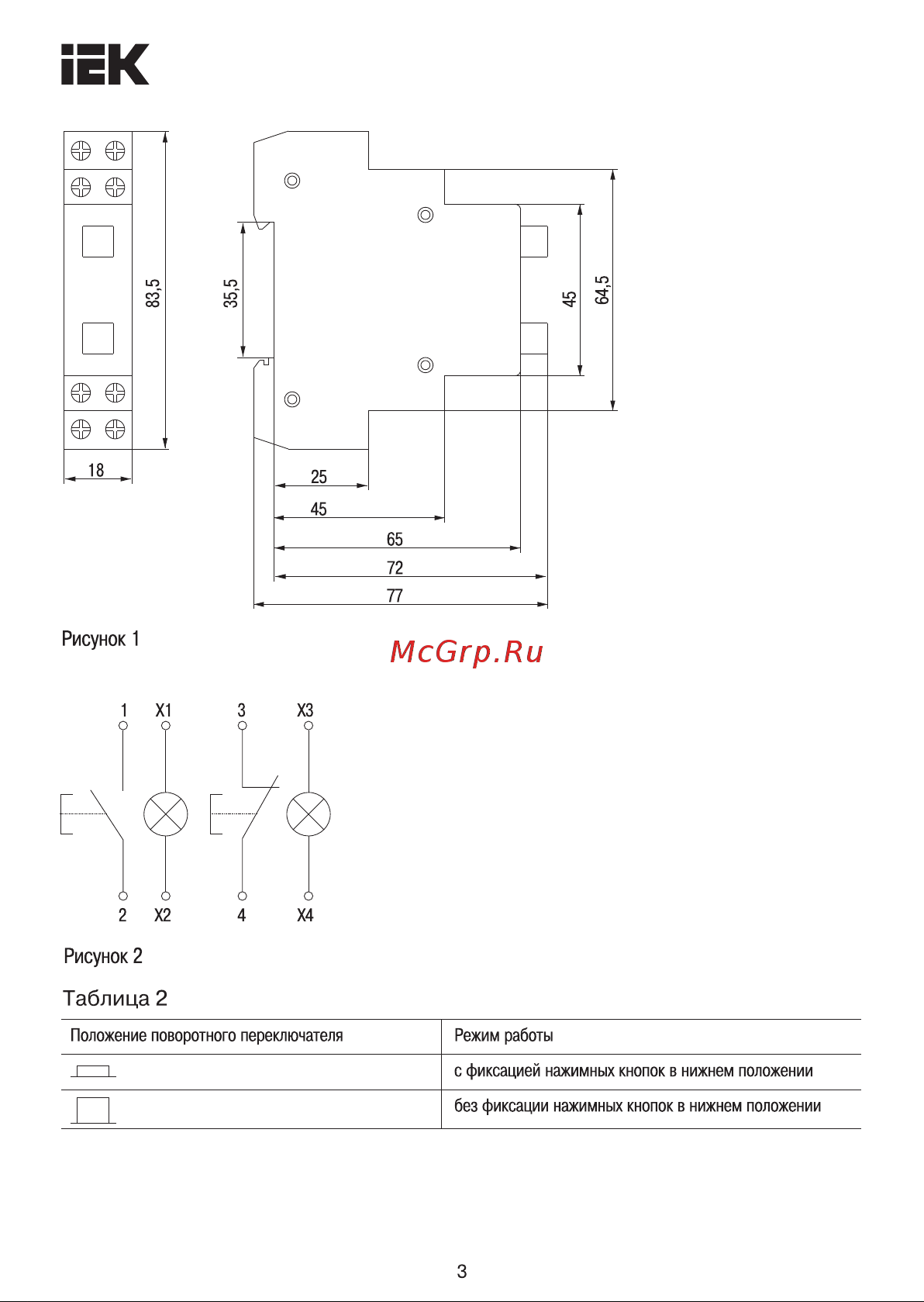 Iek , КМУ11, ИЭК MBD10-11-K51 Инструкция к товару онлайн [3/5] 822564