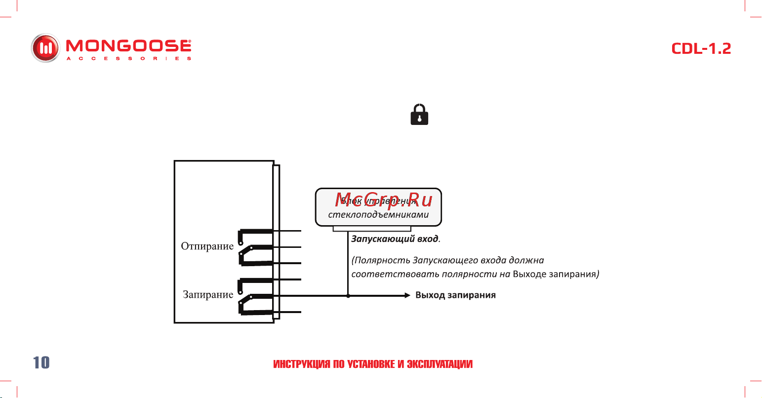 Mongoose CDL-1. 2 4620739412200 Инструкция по установке и эксплуатации онлайн [11/18] 822656