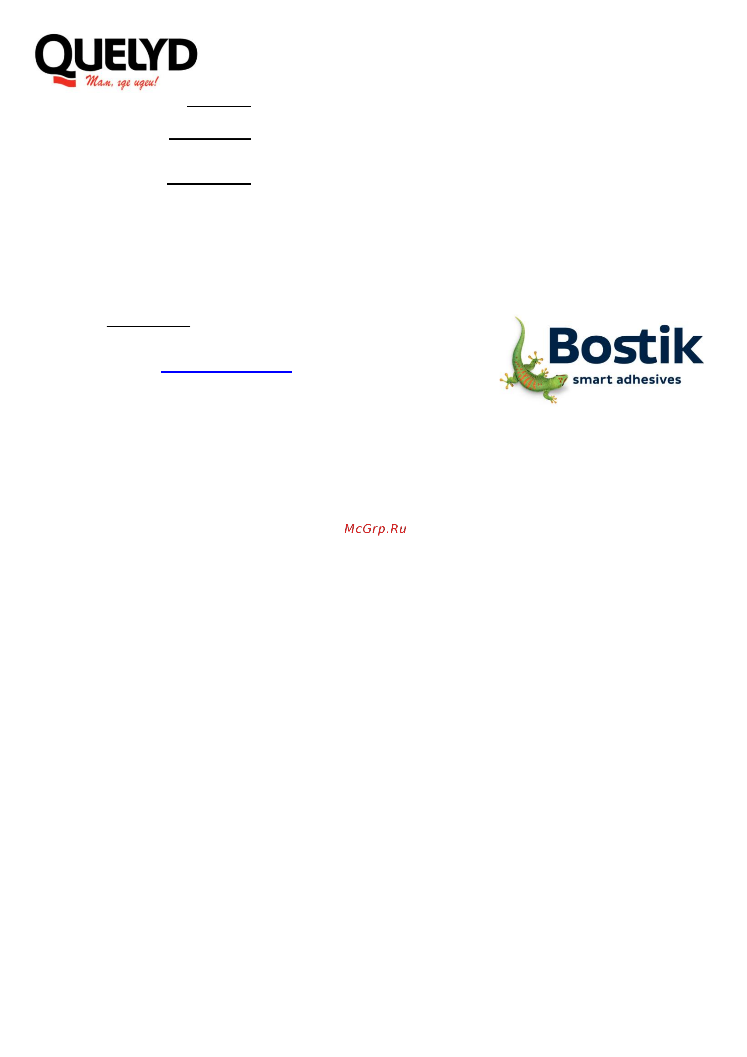 Quelyd MASTIFIX Ультра прозрачный 300гр 12012024 Инструкция к товару онлайн [3/3] 823346