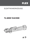 Flex tl 4000 18.0/230 530375 Например: Инструкция по эксплуатации