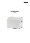 Woods Vienna (210 м2) с антибактериальными фильтрами HSW100 Инструкция по эксплуатации