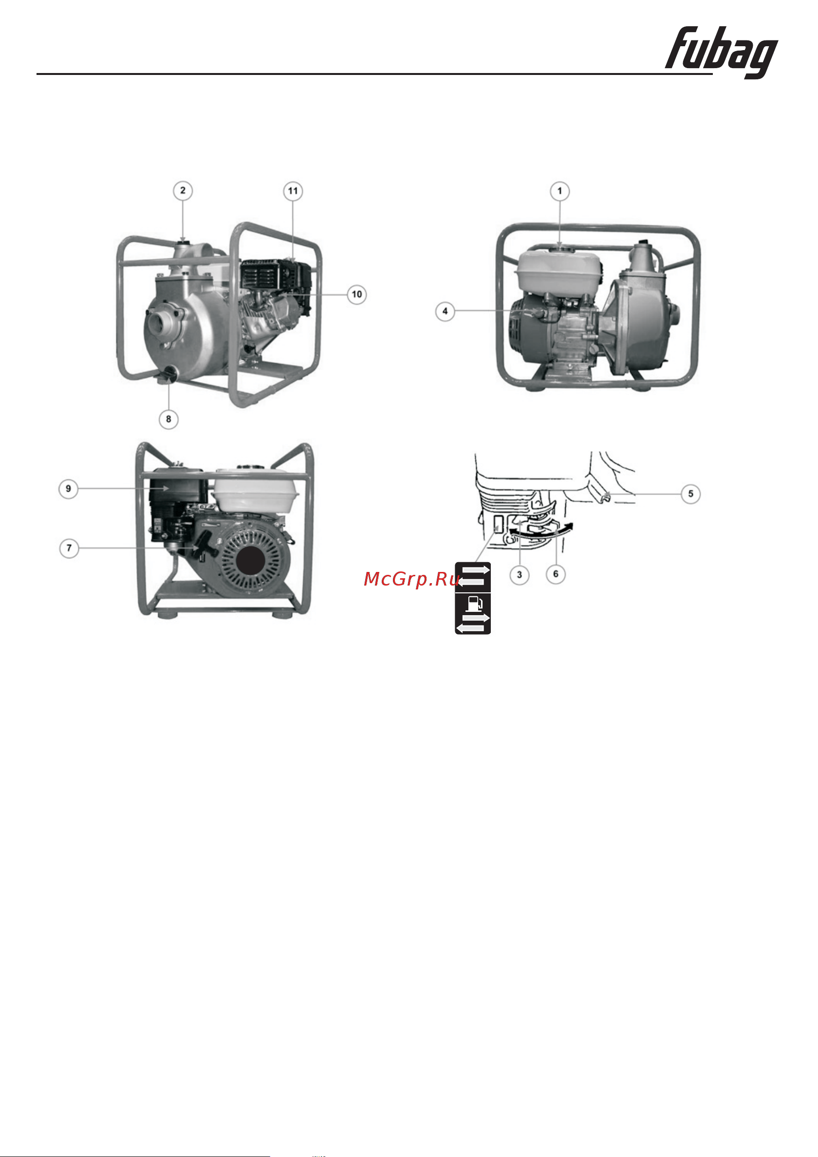 Fubag PG1800Т 838248 Инструкция к FUBAG PG1800T 838248 онлайн [5/26] 823699