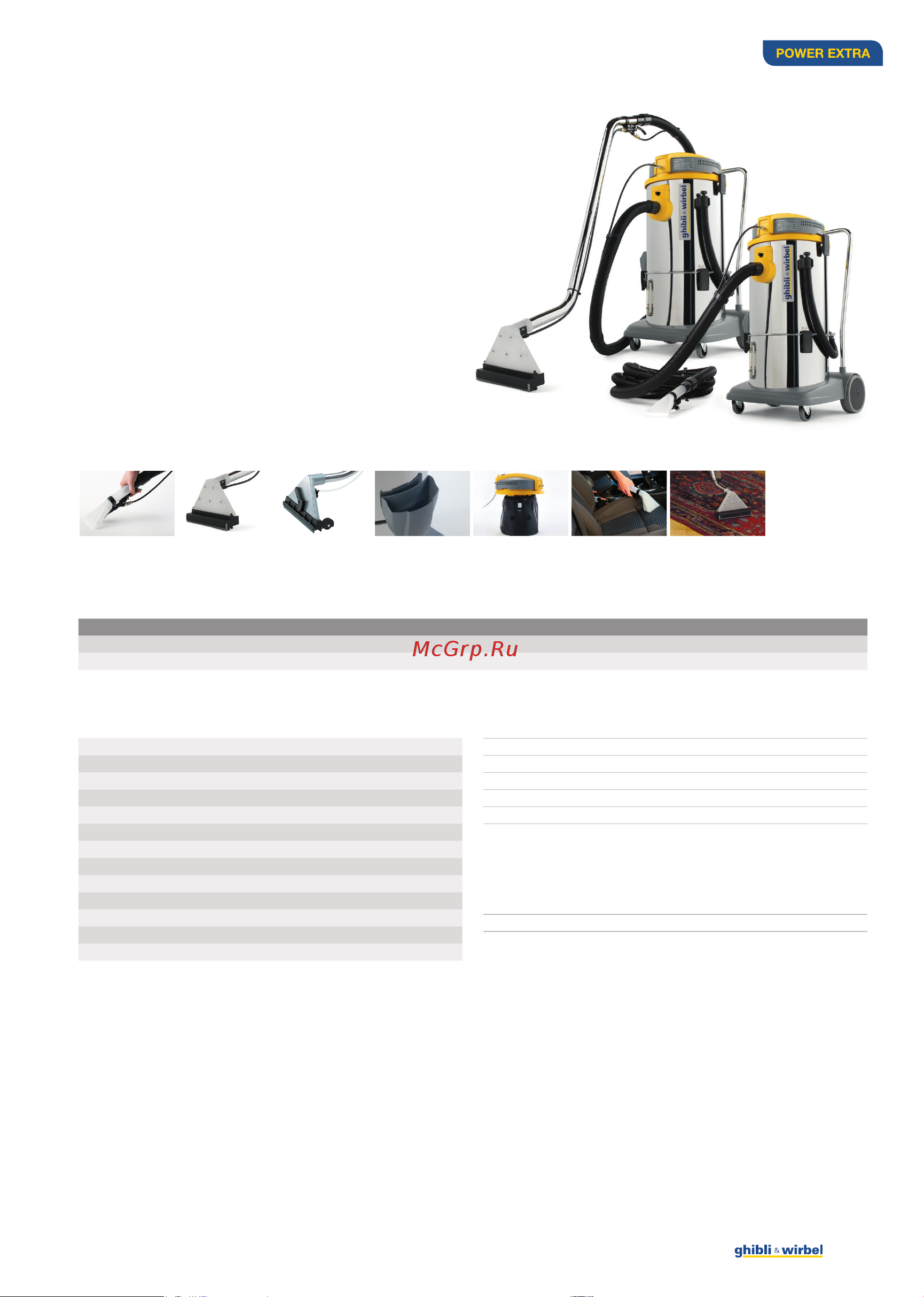 Ghibli&Wirbel POWER EXTRA 21 I 14624010001 Техническое описание онлайн